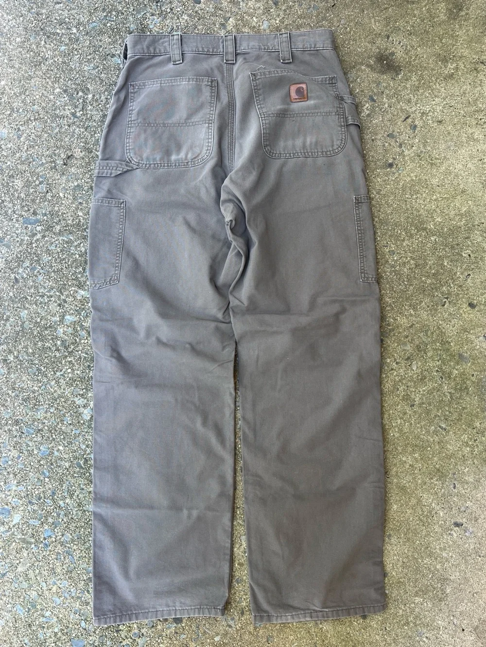 Vintage Carhartt Canvas Loose Fit Jeans - Mens Size 33x32